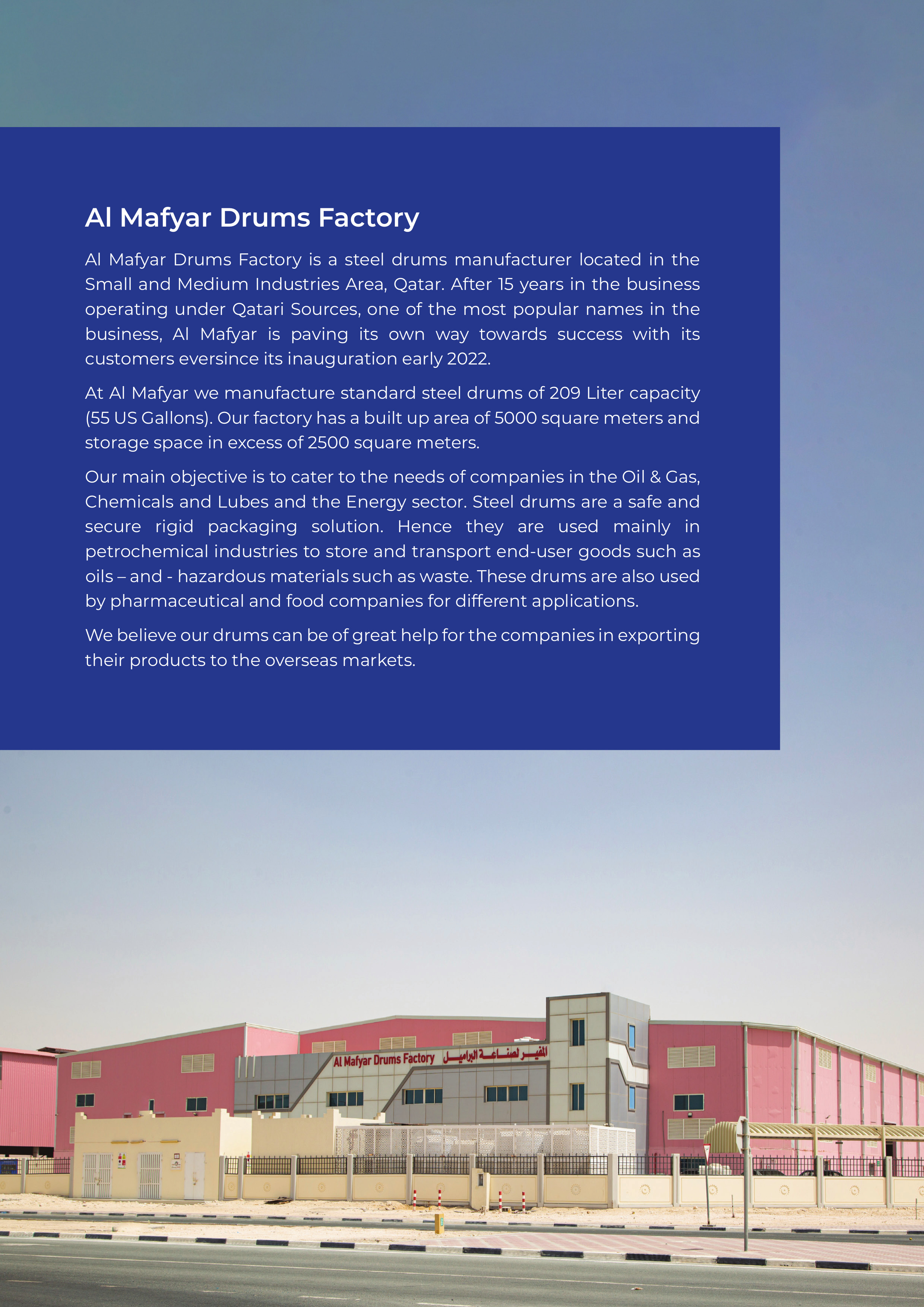 Al Mafyar Drums Brochure Pg 2